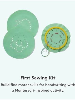 Lovevery Kids First Sewing Toy and Lovevery  Analyst Play Kit